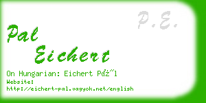 pal eichert business card